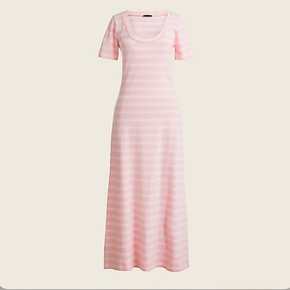 J. Crew Dresses & Skirts - NWT J. Crew Women's Cotton Knit Midi Dress in Stripe